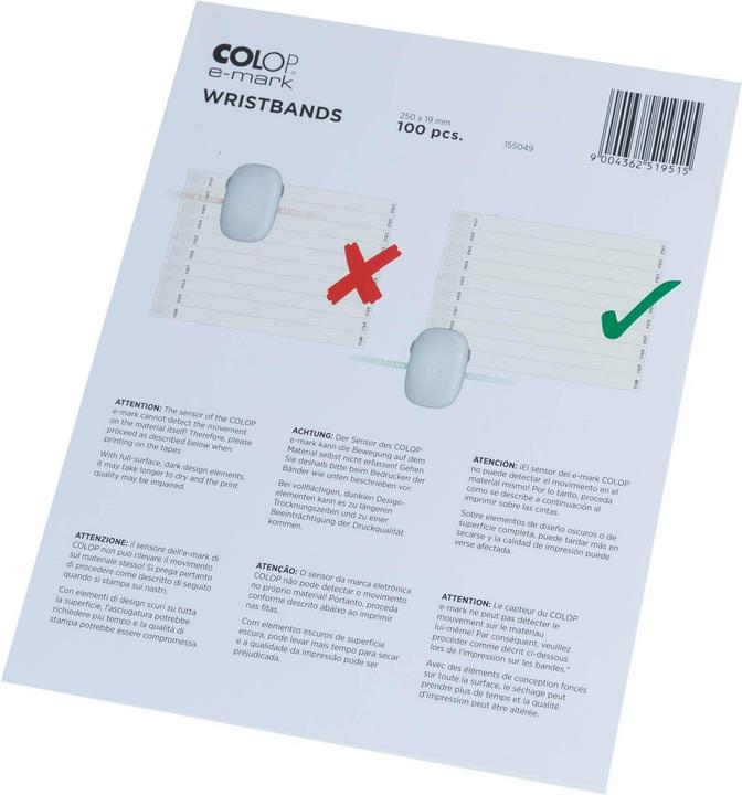 Produktbild Colop Eventbänder