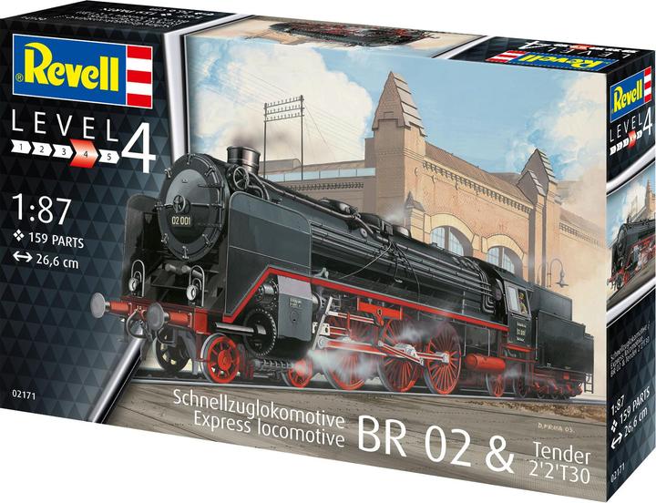 Actual product image Revell Express locomotive BR 02 & Tender 2'2'T30