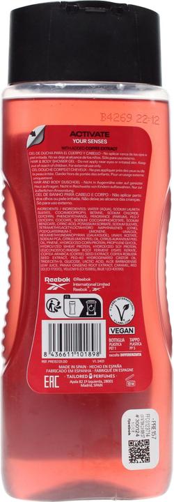 Image du produit Reebok Mélange de gels douche pour hommes (400 ml)