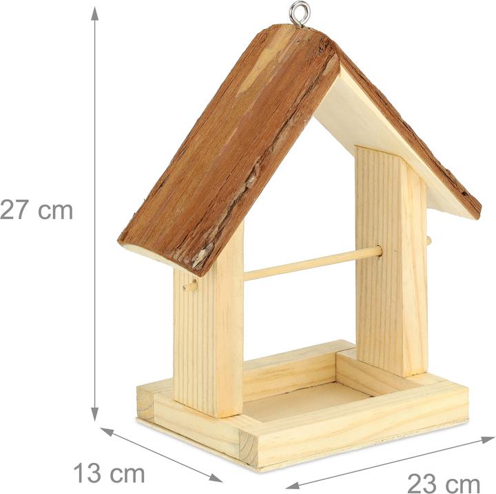 Produktbild Relaxdays Vogelfutterhaus