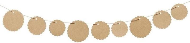 Produktbild Hobby Fun Geschenkanhänger rund, 30 Stück (30x)