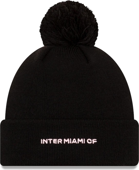 Produktbild New Era Winter Mütze Beanie - Mls Inter Miami Schwarz (One Size)