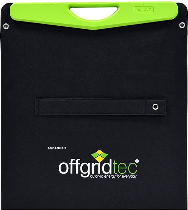 Actual product image Offgridtec 100W Hardcover Solar Bag with 2x 2A USB Port (100 W, 3.80 kg)