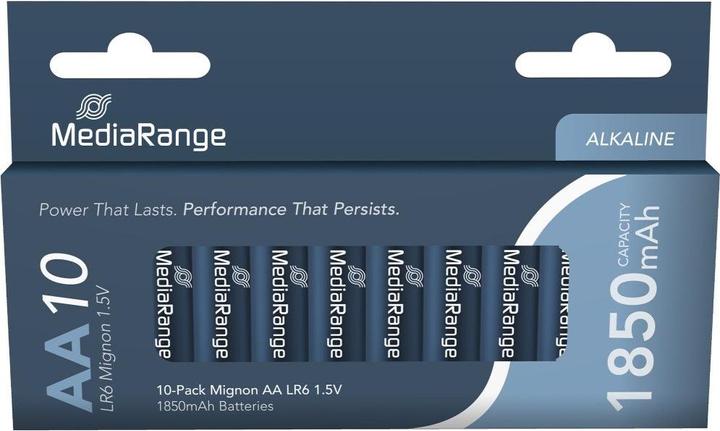 Immagine prodotto MediaRange Alcalino Premium (10 pz., AA, 1850 mAh)