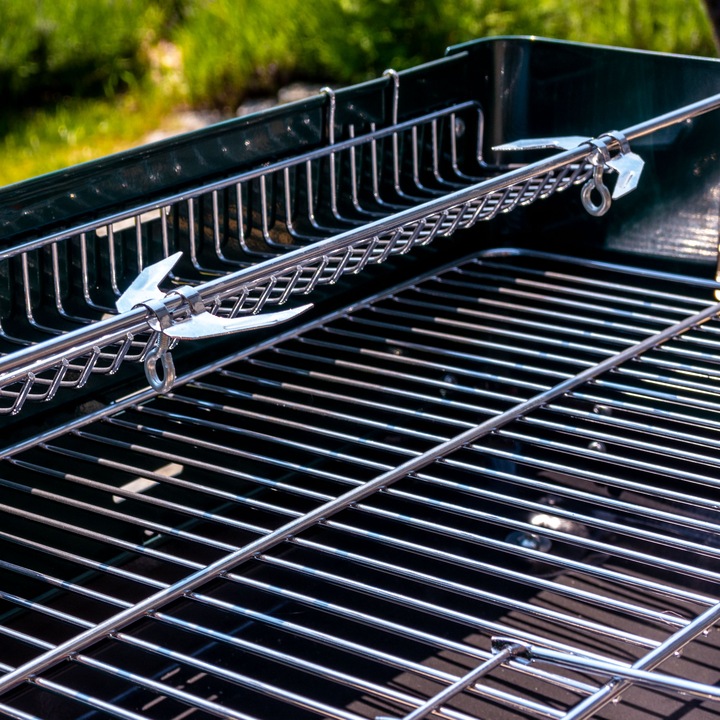 Actual product image Mirpol Rectangular Charcoal Grill on Wheels (29 cm)