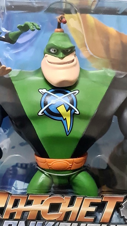 Produktbild DC Direct Ratchet & Clan Future Series 1 Actionfiguren Captain Qwark with Scrunch