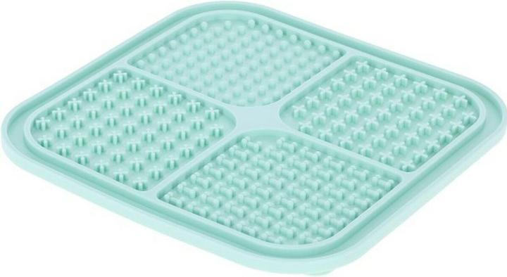 Kerbl Schleckmatte, 20x20cm, türkis (20 cl)