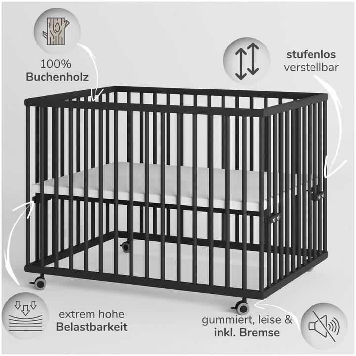 Produktbild Sämann Premium Laufgitter (100 cm, 75 cm, Buche)