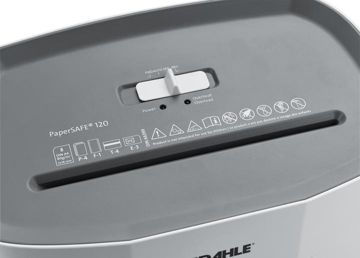 Produktbild Dahle PaperSAFE PS120 P4 öl- & wartungsfrei (Partikelschnitt)