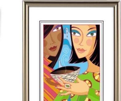 Actual product image Hama Plastic frame Madrid, steel, 1 (7 x 10 cm)