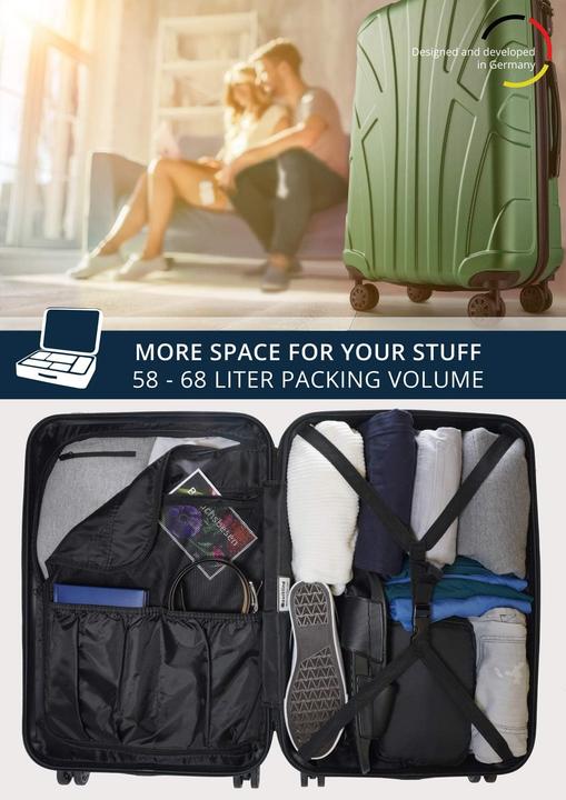 Produktbild Suitline 2er Trolley Koffer-Set