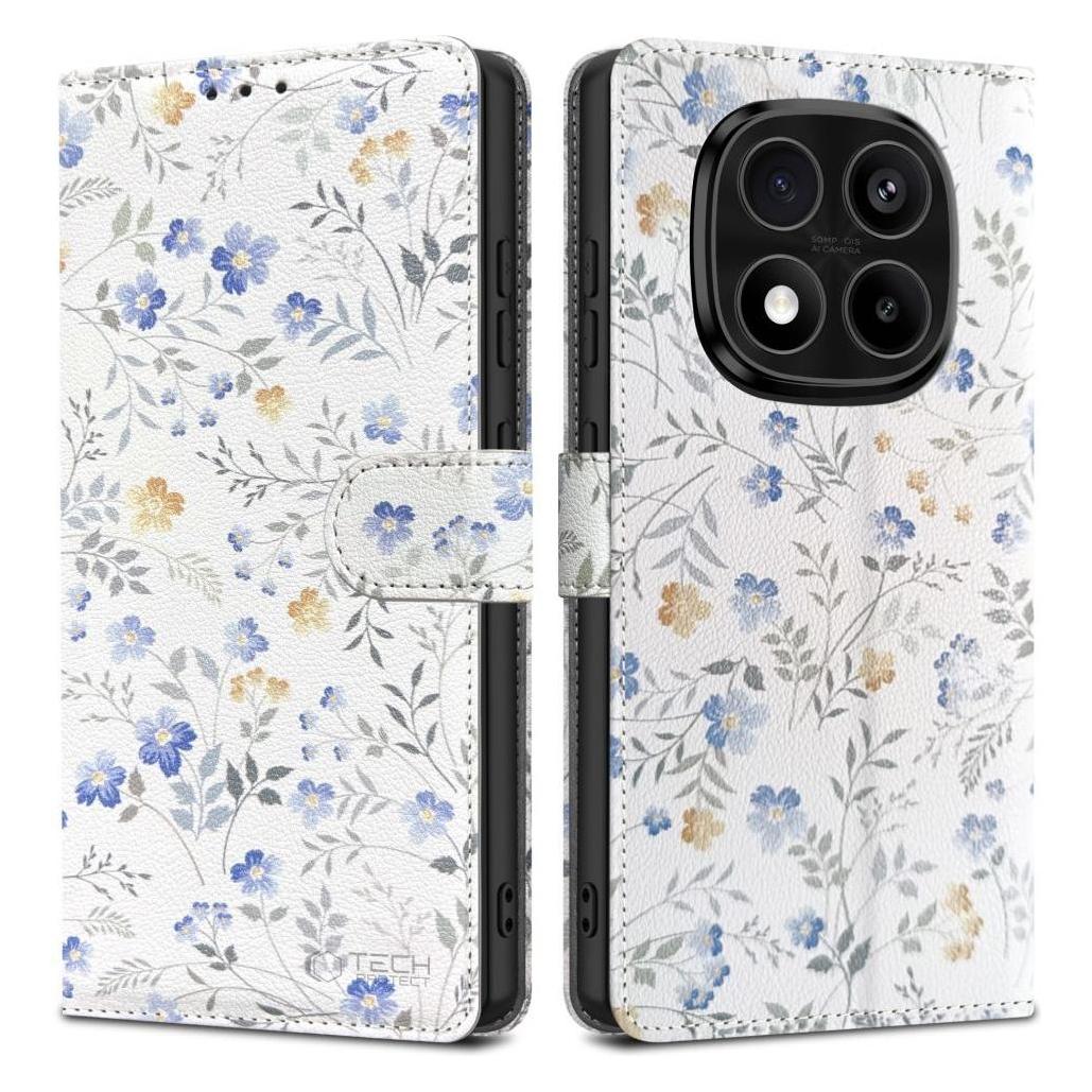 KANVOOS Cover per Xiaomi Redmi Note 8 PRO, Cover a Libro Custodia in Pelle PU con Silicone TPU, Antiurto Flip Caso Portafoglio Cover per Redmi Note 8 PRO (Blu