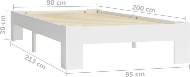 Image du produit vidaXL Bettgestell (90 x 200 cm)
