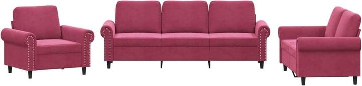 Image du produit vidaXL Ensemble salon de jardin 10 pièces avec coussins (3 places)