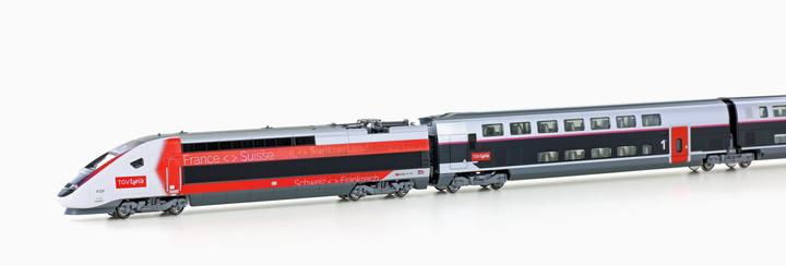 Hobbytrain SBB/SNCF TGV Triebzug Lyria 10-teilig Ep.VI (Spur N)