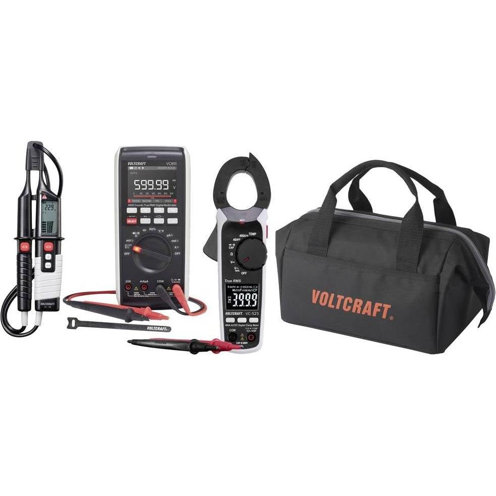 Thumbnail - Voltcraft, Multimeter, Messgeräteset Industrie (CAT IV 600V, CAT III 1000V)