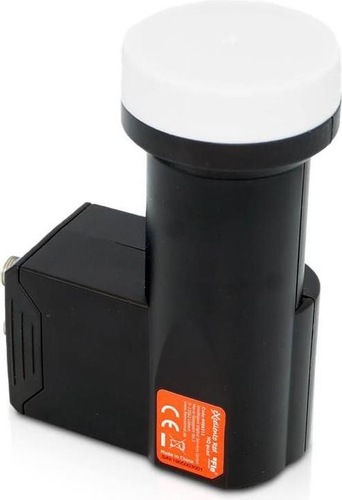 Actual product image IDS Maximum eXcellento Red HQ Quad LNB (can be used for 4 participants/receivers, 0.8dB, 4K/UHD, Ful (Quad LNB, 40mm)