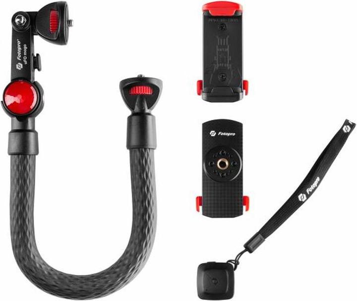 Image du produit Fotopro Trépied de base UFO Mogo avec 2x support de téléphone & télécommande Bluetooth (Métal)