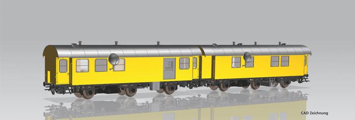 Actual product image Piko Set residential / workshop wag. 3yg railroad construction DB AG Ep.VI,AC (Track VI)