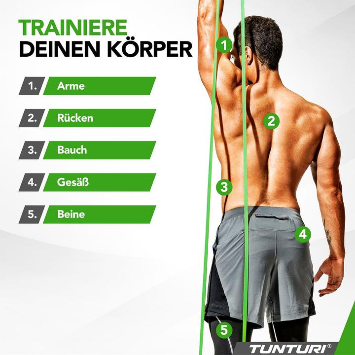 Produktbild Tunturi Gummizug - Power Band Extra Heavy (1.40 m, Extra Stark)