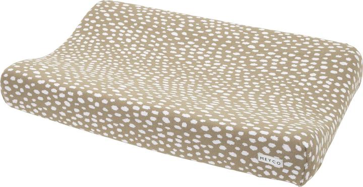 Image du produit Meyco Housse pour matelas à langer Cheetah - taupe - 50x70cm (50 x 70 cm)