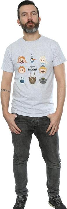 Actual product image Disney Mens Frozen Heads T-Shirt (3XL)