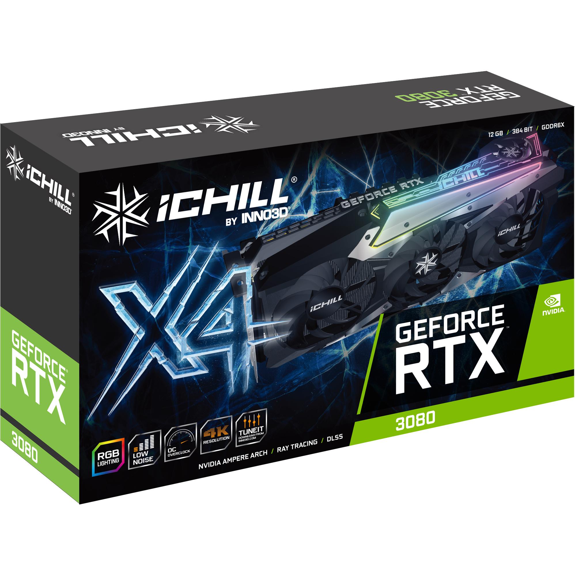 Inno3D RTX3080 iChill X4 LHR GDDR6X HDMI 3xDP buy at Galaxus