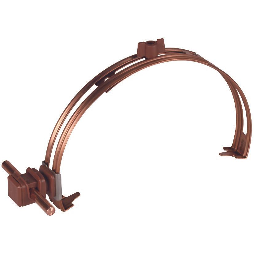 Dehn, Kabelleitung, Dachleitungshalter verstellb. NIRO/galCu 204107 (0.28 m)
