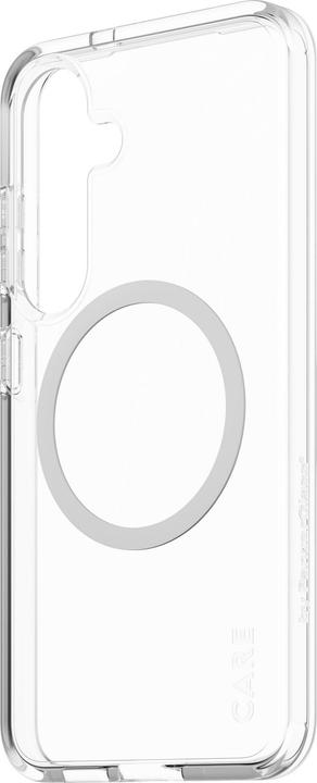 Productafbeelding PanzerGlass CARE by ® Flagship Case Transparent Urban Combat m. Weiss Qi Compatible Samsung Galaxy S (Samsung Galaxy S25)