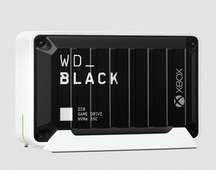 Actual product image WD Black D30 Game Drive SSD for Xbox (2000 GB)