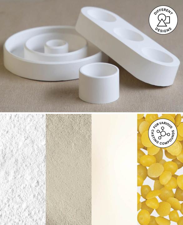 Actual product image I Am Creative Silicone moulds