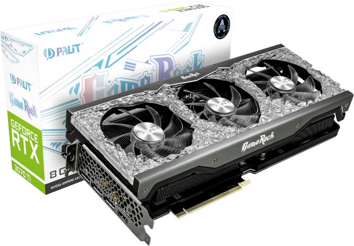 Actual product image XpertVision Palit GeForce RTX 3070 Ti GameRock (8 GB)
