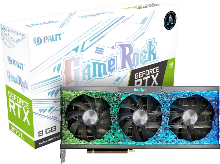 Actual product image XpertVision Palit GeForce RTX 3070 Ti GameRock (8 GB)