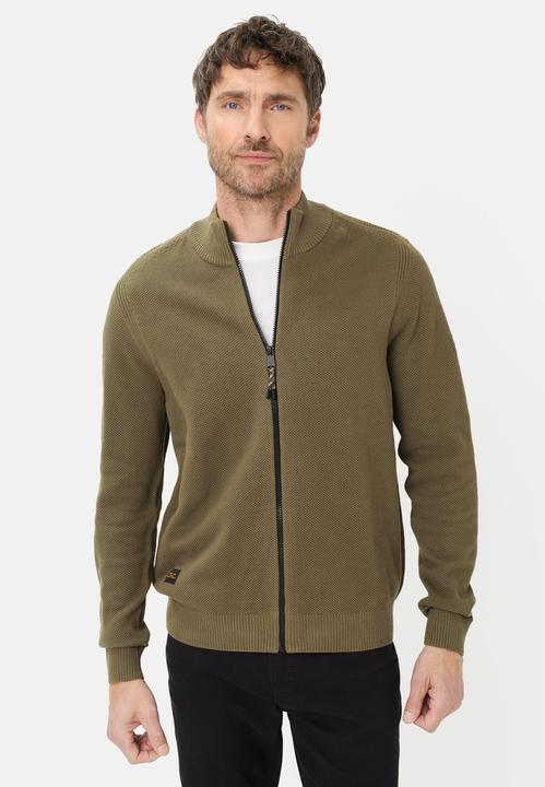 Produktbild Camel Active Strickjacke mit Stehkragen (L)