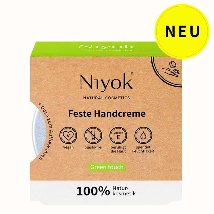 Actual product image Niyok Green Touch Solid Hand Cream