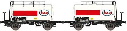 Produktbild Hobbytrain 2 Leichtbau-Kesselwagen DB/Esso, Ep.IV (Spur N)