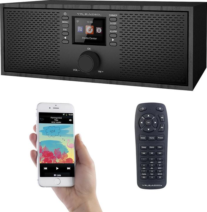 Image du produit VR-Radio Radio Internet WLAN stéréo (Webradio, WiFi, Bluetooth)