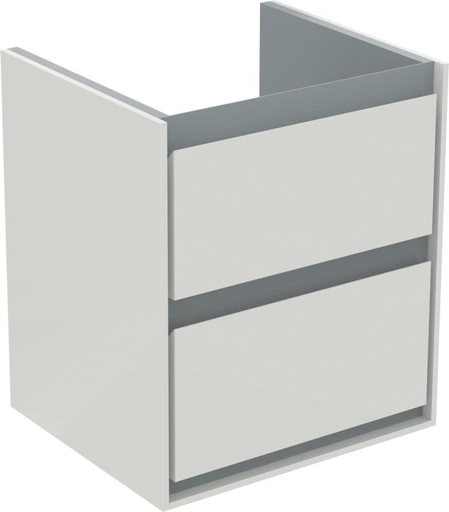 Produktbild Ideal Standard IDS WT-US CONNECT AIR CUBE 2 Auszüge 430 we glänz. / hellgrau matt (43 x 40 x 52 cm)
