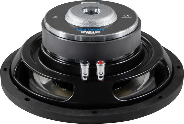 Image du produit Crunch GTI104 | Subwoofer de 25 cm (500 W)