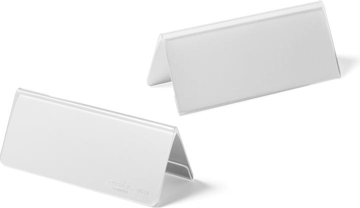 Actual product image Durable Table nameplate made of acrylic