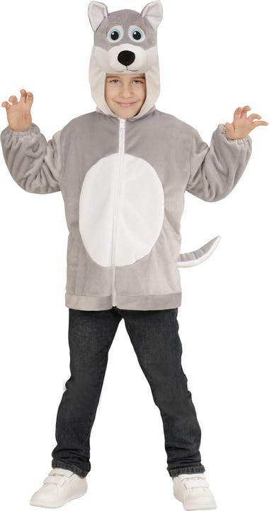 Actual product image Widmann WOLF SOFT PLUSH COSTUME (jacket with hood), 104 cm / 2-3 years (98)