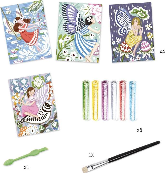 Produktbild Djeco Flitterbilder Feenstaub