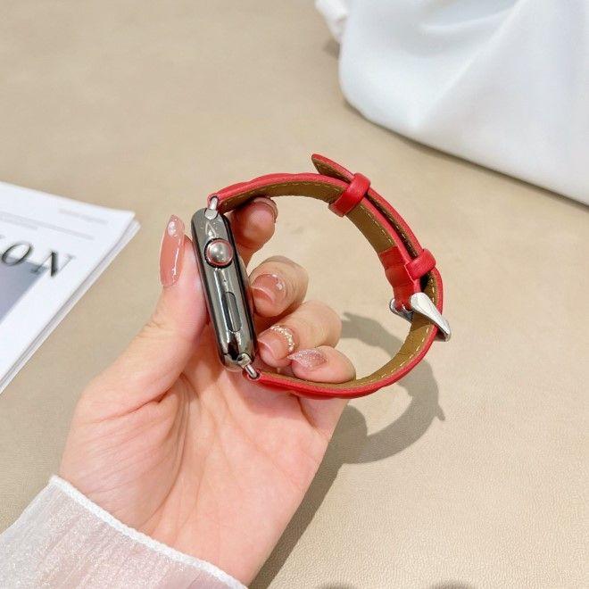 Immagine prodotto MU Classic Cinturino in vera pelle della Serie Genuine (38 mm, 40 mm, 41 mm, 42 mm, Vera pelle)