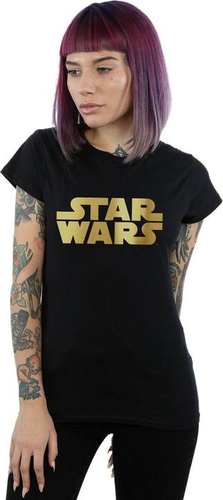 Produktbild Star Wars Gold Logo TShirt (XL)