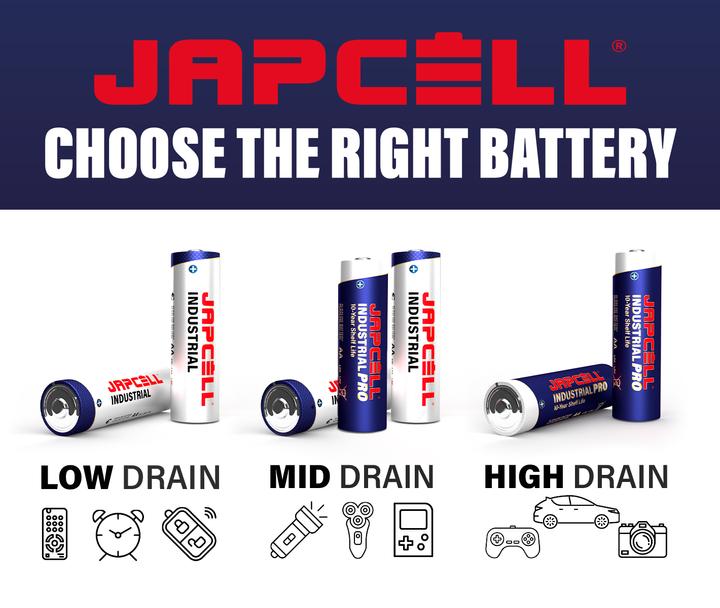 Actual product image Japcell AA / LR06 Industrial (40 pcs., AA)