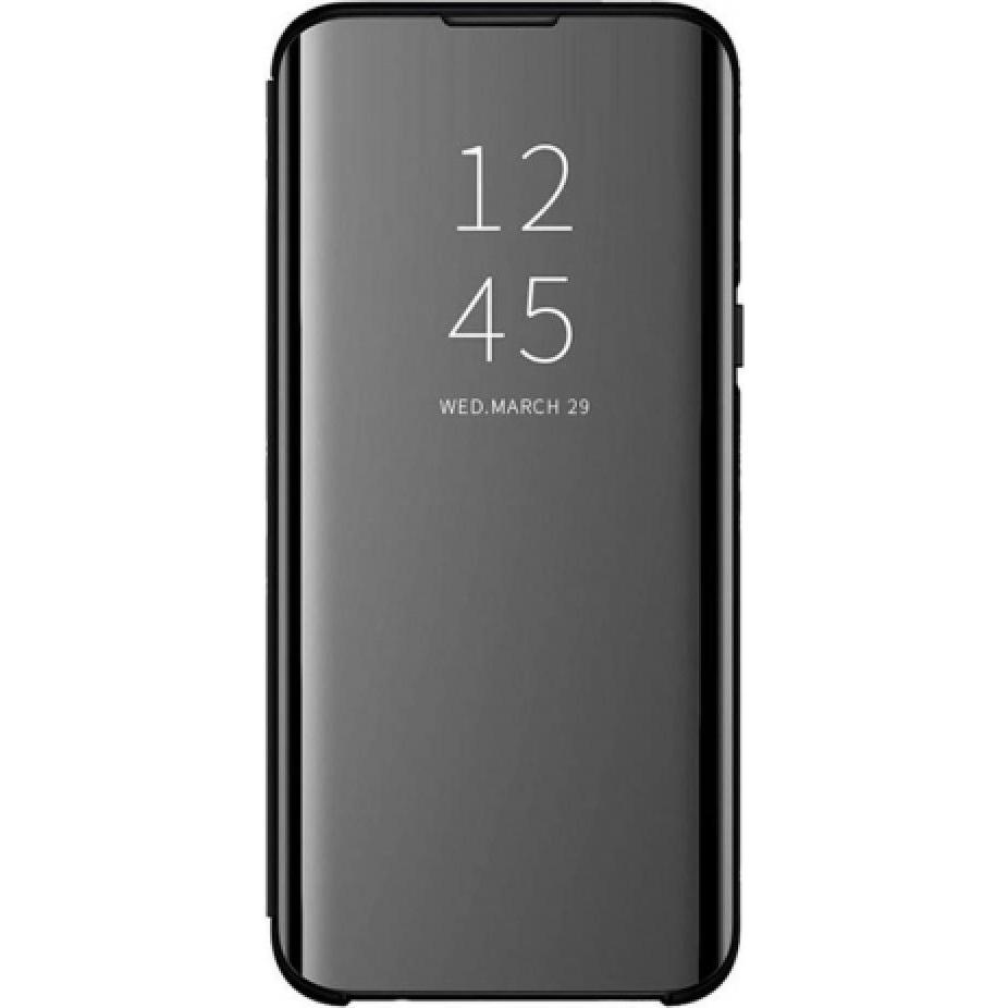 Screenguard Samsung Galaxy S20+ Clear View Flip Case (Samsung Galaxy S20+), Smartphone Hülle, Schwarz