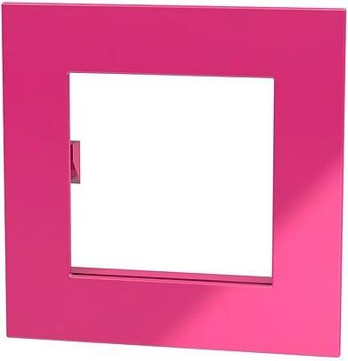 Actual product image Magni Mega Magnet SQUARE XL (75 x 75 mm, picture frame) pink (1 x)