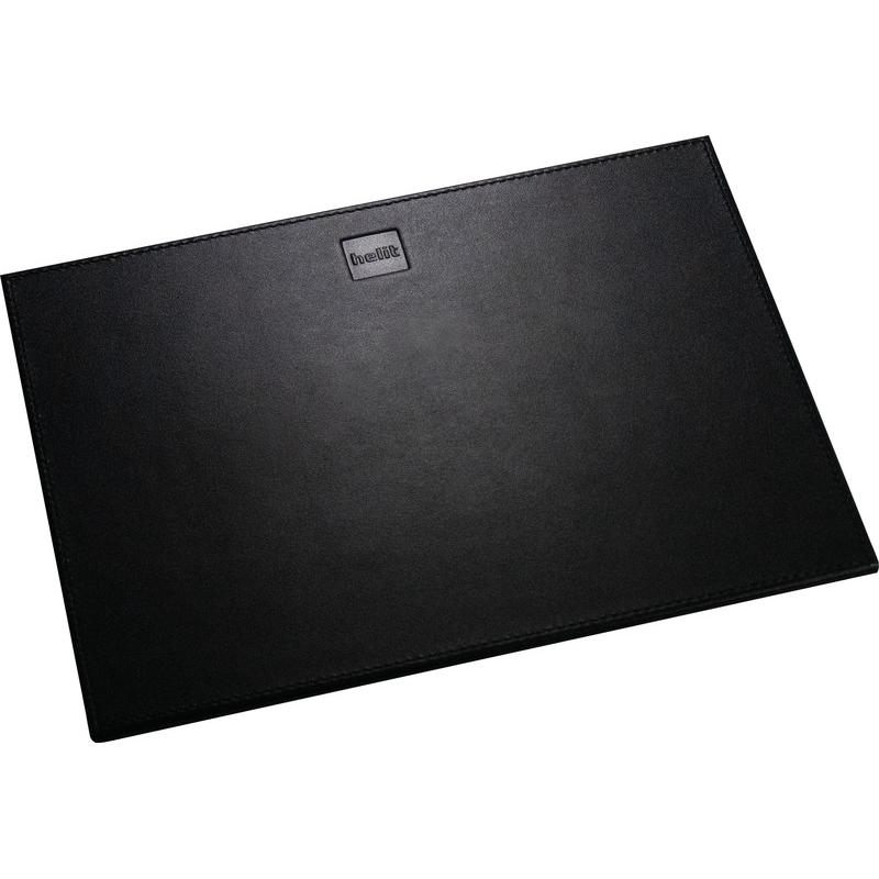 Helit Maus Pad "the leather pad", aus Leder, schwarz Oberfläche aus echtem Leder, Mausmatte, Schwarz