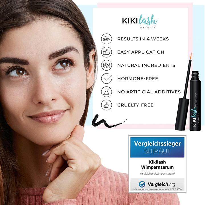 Actual product image Kikilash Eyelash serum (3 ml)
