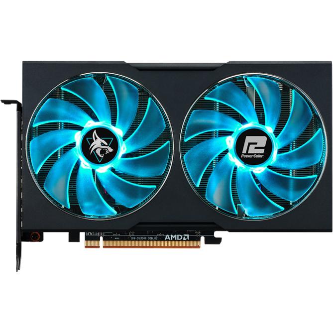 Powercolor Radeon RX6600XT Hellhound GDDR6 HDMI 3xDP (8 GB), Grafikkarte
